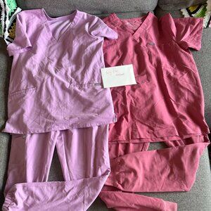 Figs Scrub Set- Size M Tops, size M Tall Bottoms ( BCA Quartz OR Dusk)